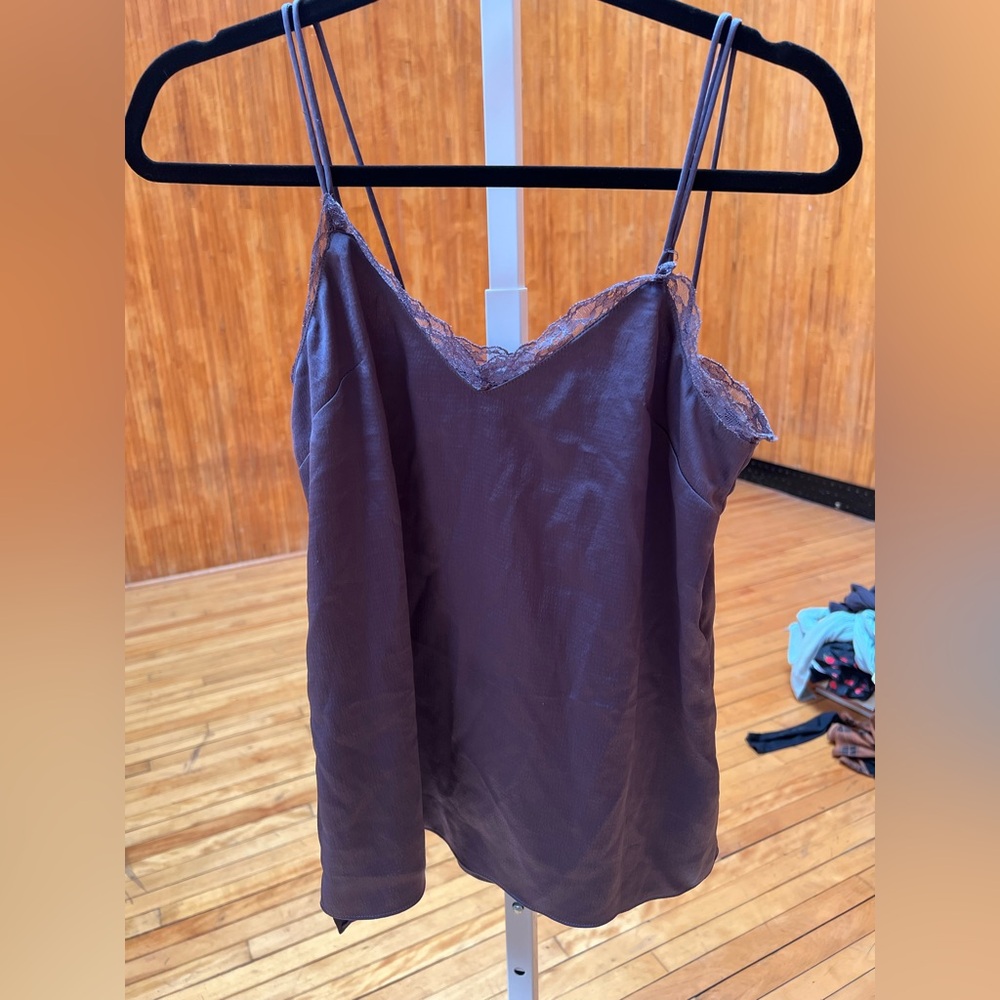 All Saints Purple Sleeveless Camisole Top